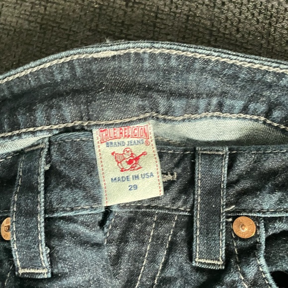 True Religion Straight Leg Jeans - Size 29 - Picture 6 of 9